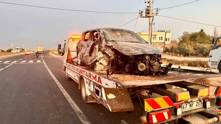 Mardin’de trafik kazası: 5 yaralı