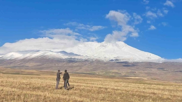 Süphan Dağı beyaza büründü