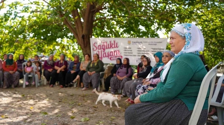 Mersin Tarsus’ta sağlıklı yaşam atölyesi düzenlendi