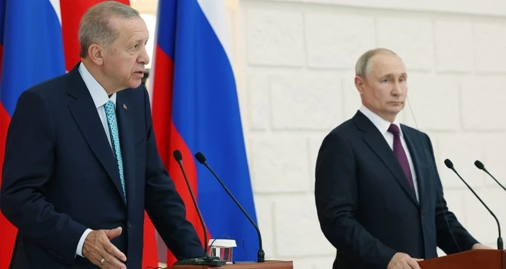 Cumhurbaşkanı Erdoğan, Rusya Devlet Başkanı Putin ile görüştü