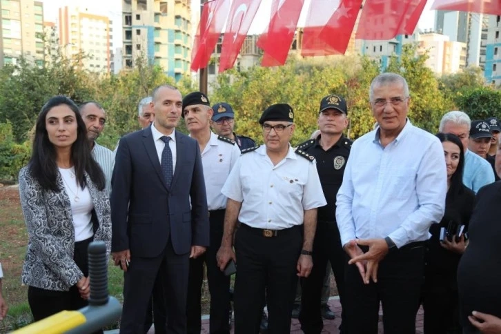 Mezitli Belediyesi şehit Sedat Gezer'in adını parkta yaşatacak