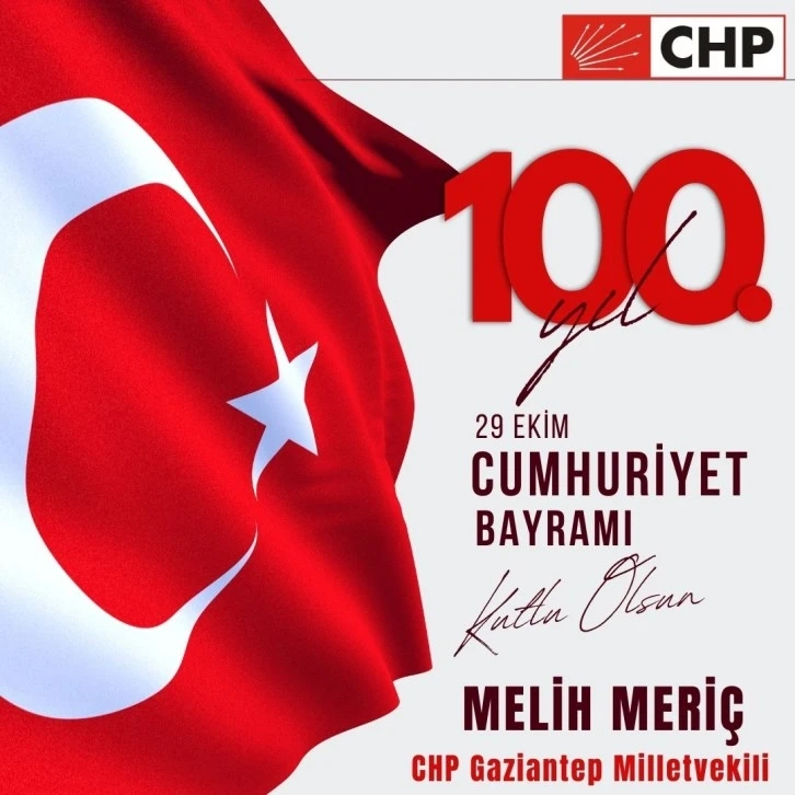 Milletvekili Melih Meriç Bayram Mesajı