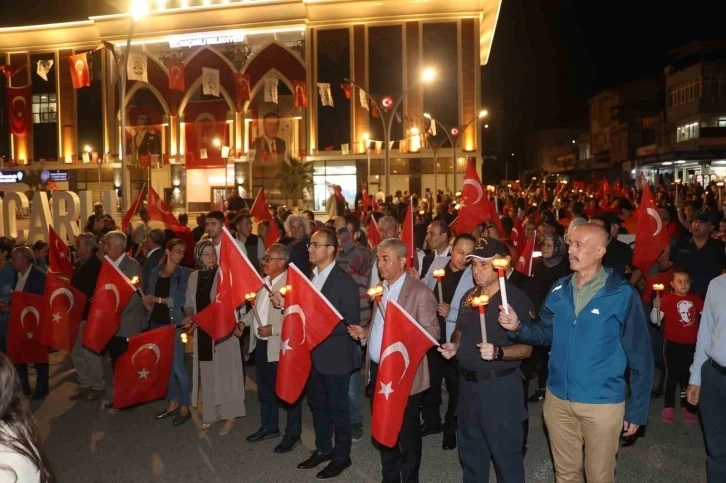 Aydın da ’Fener Alayı’ çoşkusu yaşandı