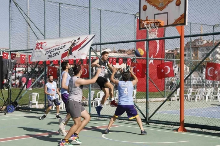 Nevşehir'de 3x3 Sokak Basketbol Turnuvası sona erdi