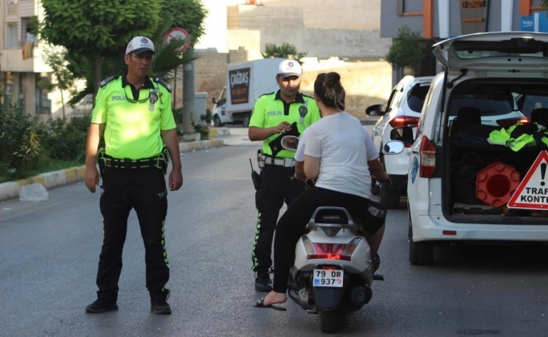 Kilis'te Motosiklet denetimleri arttı