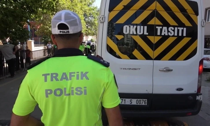 Polis, Kırıkkale’de 143 aracı trafikten men etti