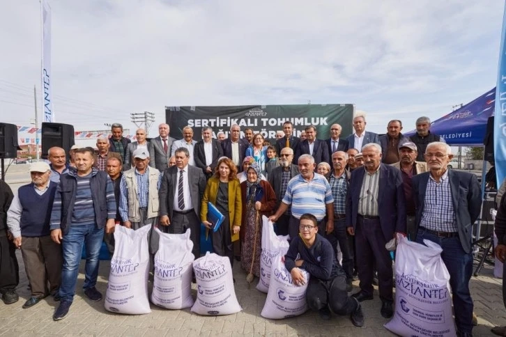 Gaziantep'te sertifikalı tohumların dağıtımına başladı