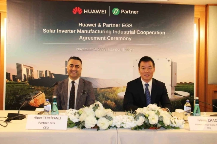 Türkiye’de Huawei ve Partner EGS, üretimi için işbirliğine gidiyor