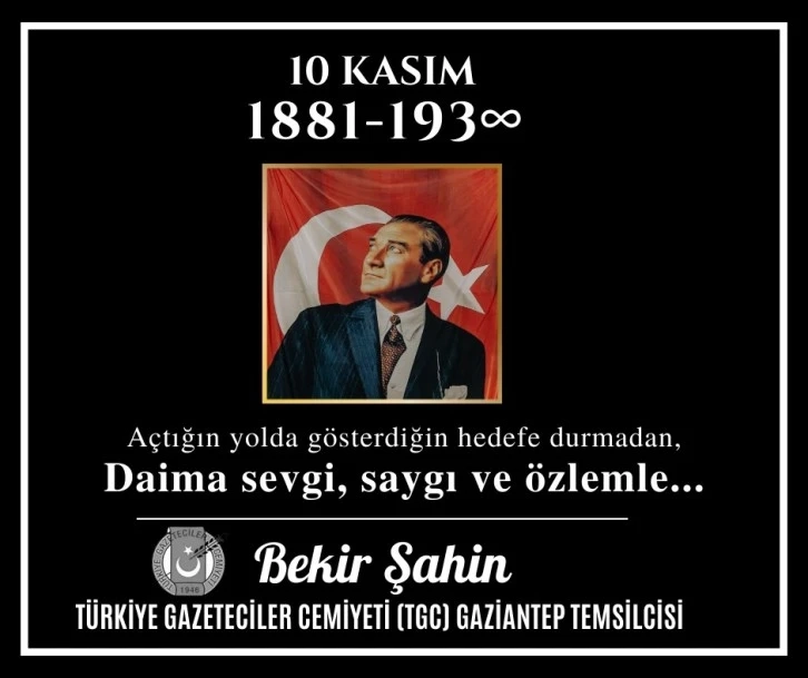 TGC Temsilci Bekir Şahin