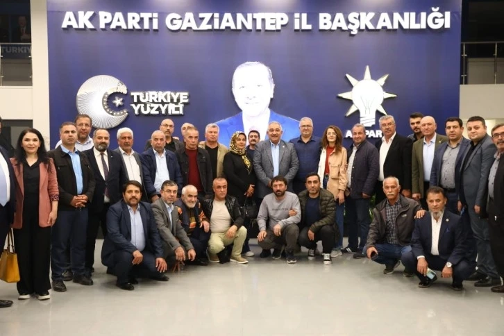 AK Parti İl Başkanı Çetin, AK Parti Şahinbey kurucuları ile toplandı  