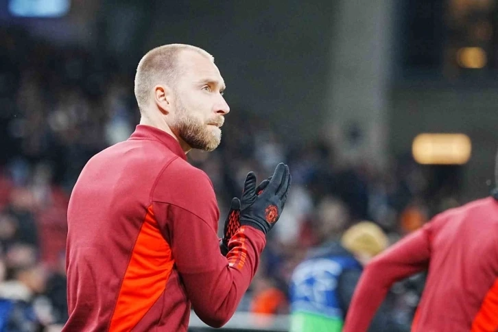 Galatasaray ın rakibi,Manchester United’da Eriksen ve Höjlund sakatlandı