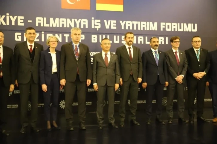 Gaziantep’te Türkiye-Almanya İş ve Yatırım Forumu düzenlendi