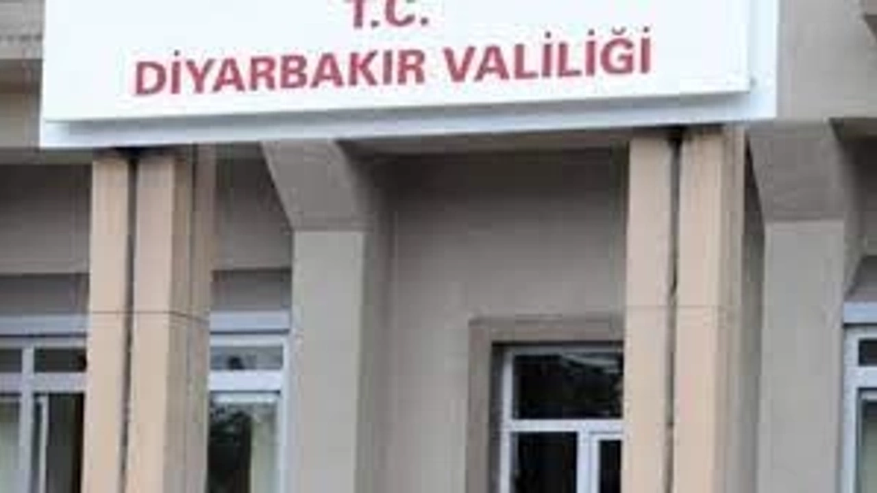 Diyarbakır Valiliği şehirde  4 günlük yasak kararı alındı