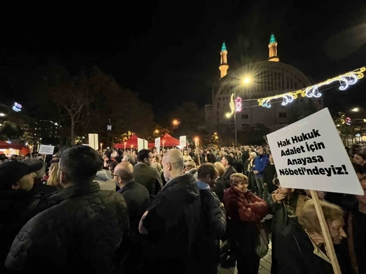 Anayasa Nöbeti 7. gününde sona erdi