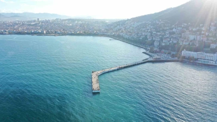 Ordu'nun Altınordu rıhtımı sağlam çıktı