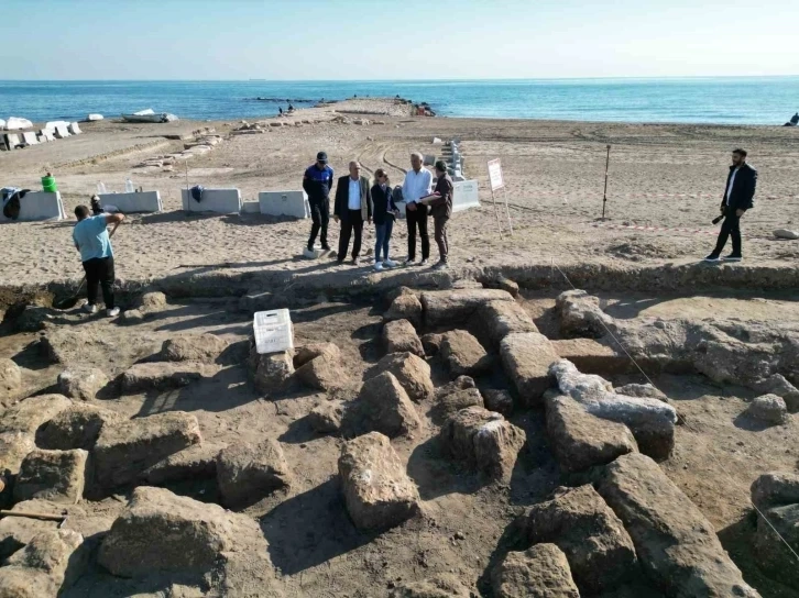 Mersin'de Soli Pompeipolis Antik Kenti’nde kazı çalışmaları sürüyor