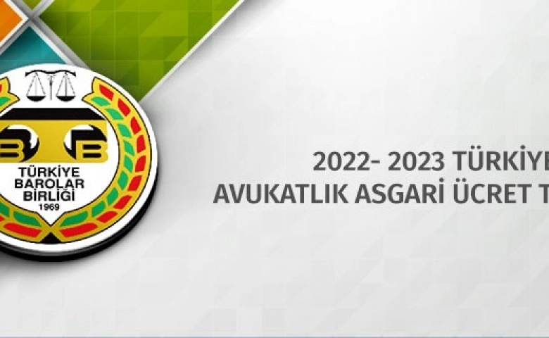 Avukatlık Asgari Ücret tarifesi onaylandı