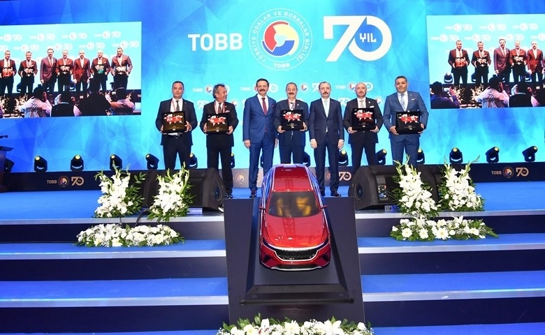 TOBB’un 70. yılında GSO’ya gururlandıran ödül