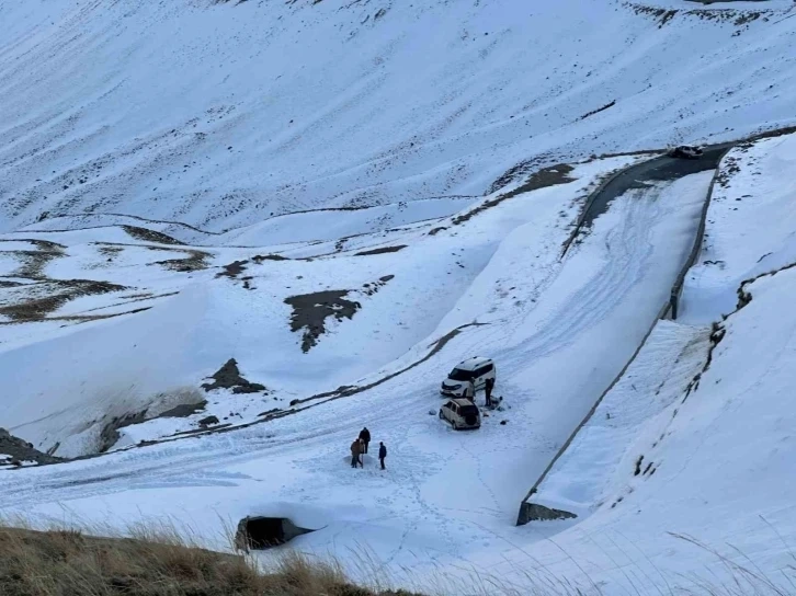 Nemrut’ta kış güzelliği