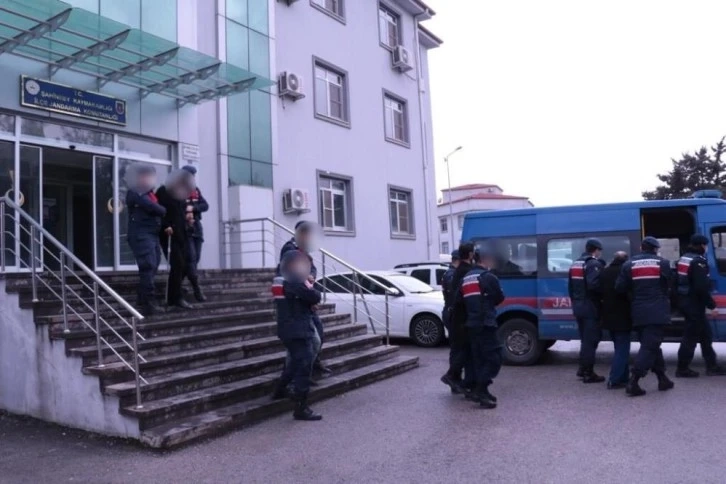 Gaziantep'te 1 ton zeytin çalan hırsızlar jandarmadan kaçamadı