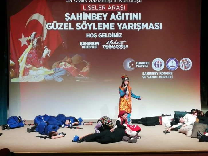 Şahinbey’li gençler Şahinbey’i ağıtla anlattı