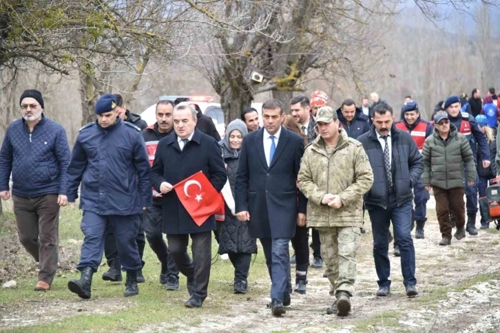 Sarıkamış Şehitleri için Bozüyük’te yürüyüş yapıldı