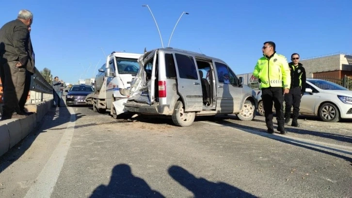 Eyyübiye'de zincirleme trafik kazası: 7 yaralı