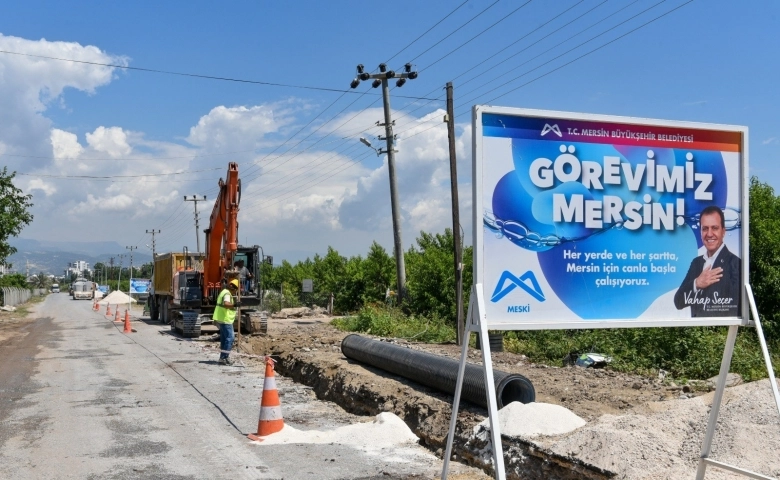 Kargıpınarı kanalizasyon şebeke çalışmaları tamamlandı