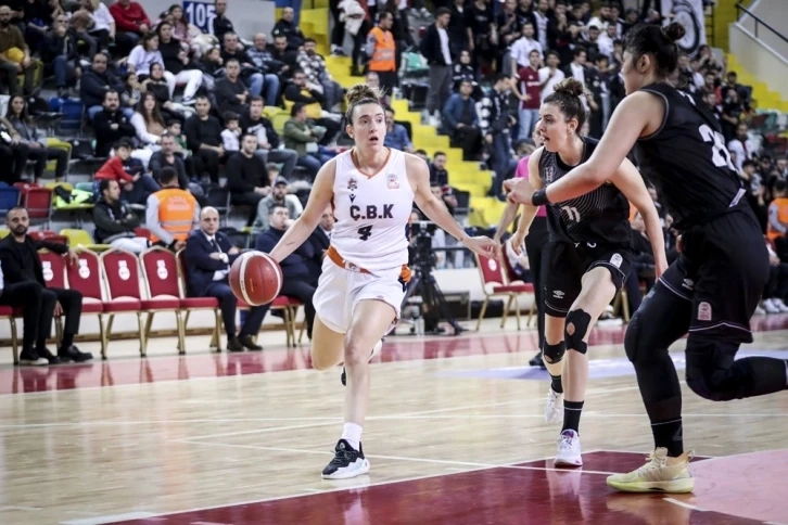 Kadınlar Türkiye Kupası: ÇBK Mersin: 87 - Beşiktaş: 84