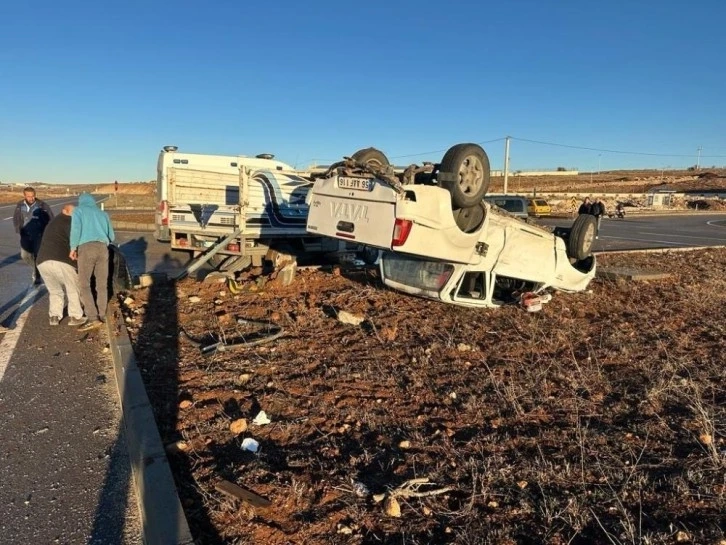 Mardin Midyat’ta trafik kazası: 4 yaralı