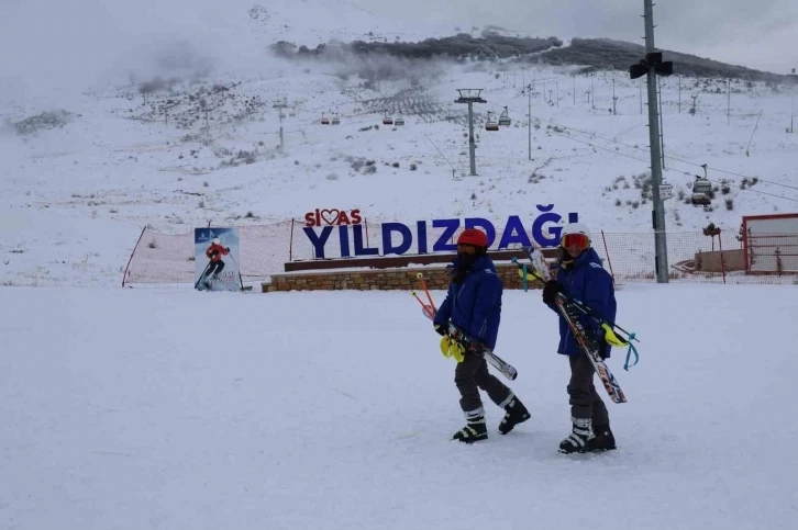 Kayakçılar Yıldızdağı’na akın etti