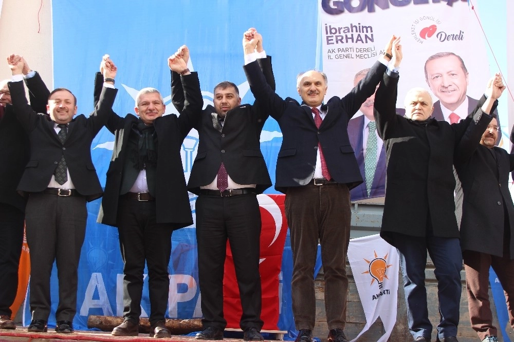 Ak Parti Yavuzkemale Çıkartma Yaptı