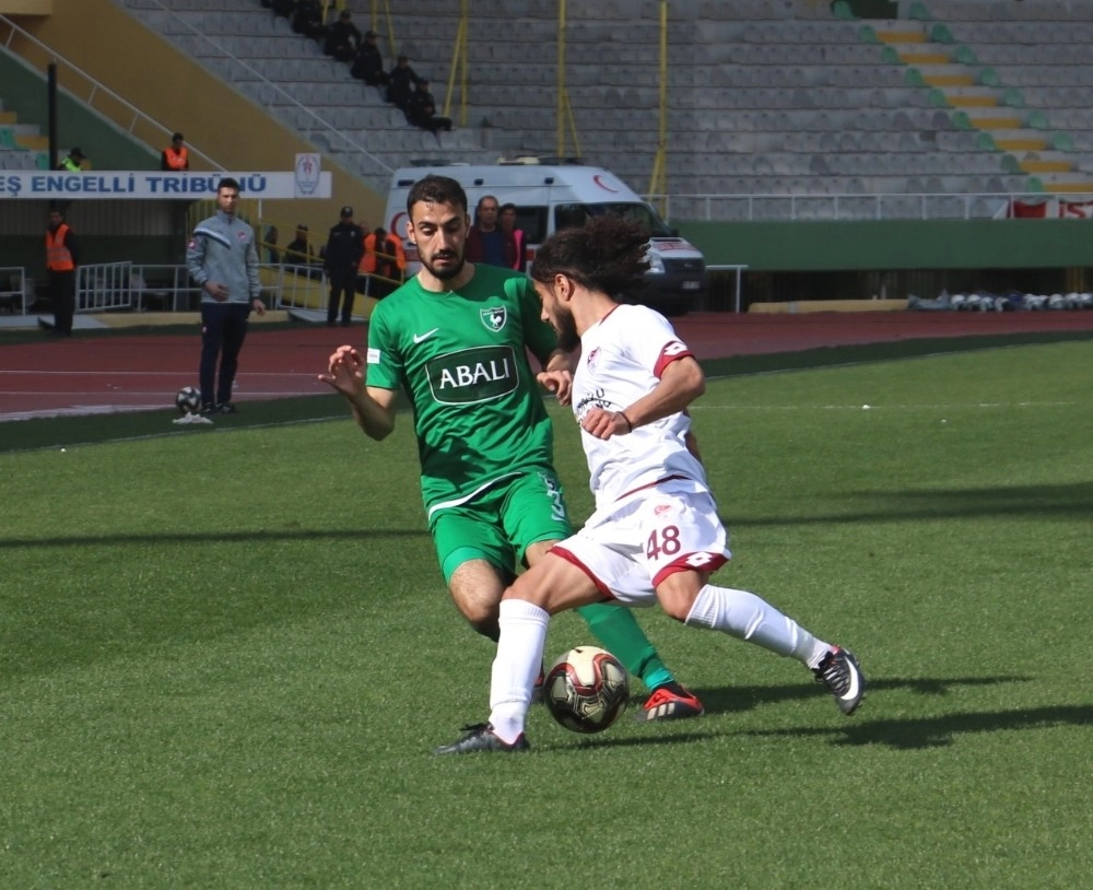 Spor Toto 1. Lig: Tetiş Yapı Elazığspor: 1 - Abalı Denizlispor: 2