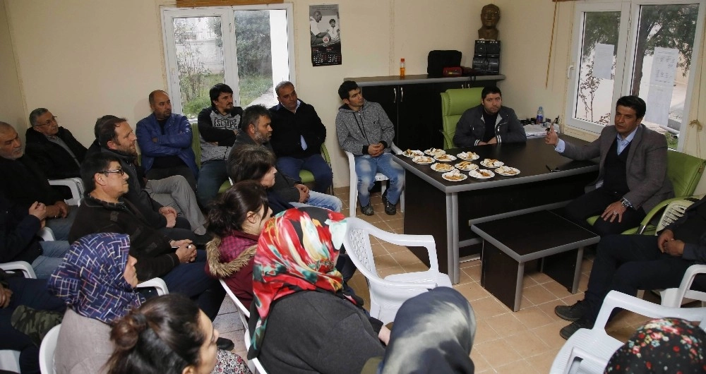 Başkan Gençin Yoğun Hafta Sonu Mesaisi