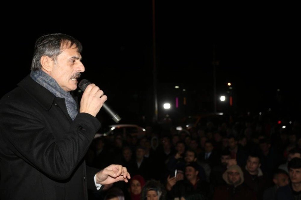 Ak Partiden Kazımpaşada Görkemli Miting