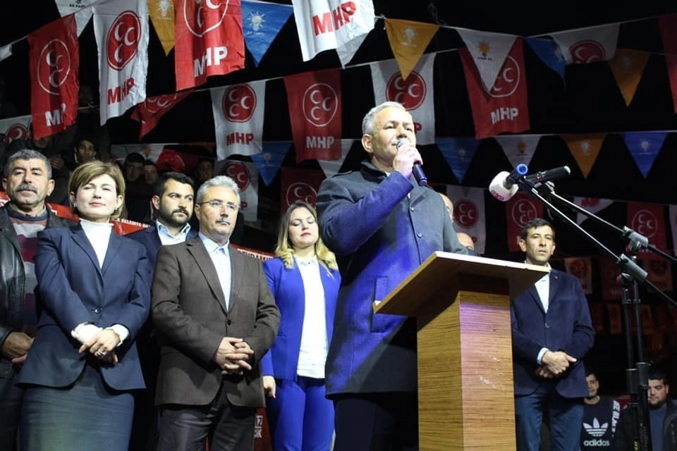 Germencik Adayı İsmet Akından Miting Gibi Toplantı