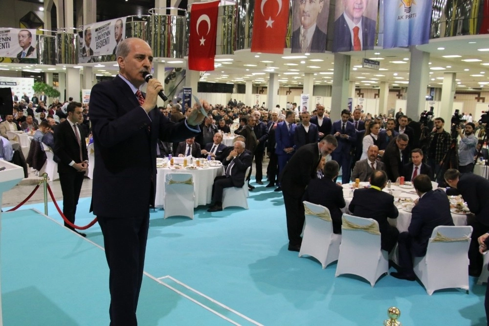 Numan Kurtulmuş Ve Mehmet Özhaseki Esnaflarla Buluştu