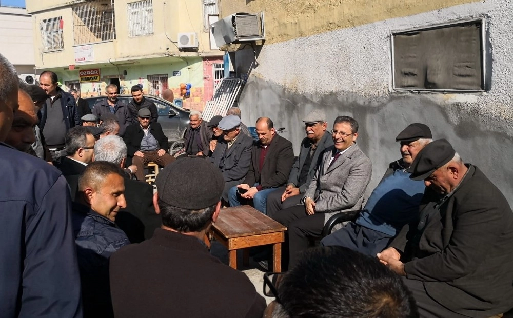 Başkan Pamuk, Mahalle Ziyaretlerini Sürdürüyor