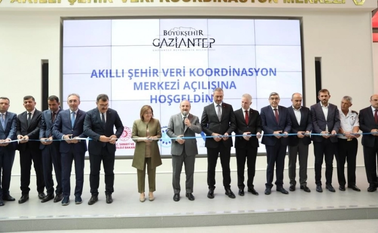 Gaziantep'te Akıllı Şehir ve Koordinasyon Merkezi hizmete açıldı