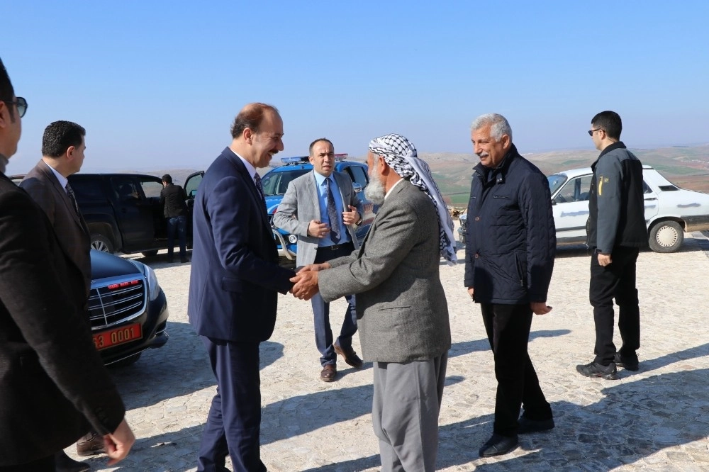 Göbeklitepede Cumhurbaşkanı Erdoğan Hazırlığı