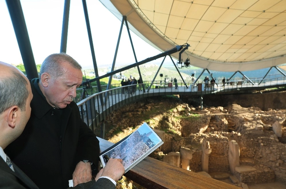 Cumhurbaşkanı Erdoğan Göbeklitepeyi Gezdi