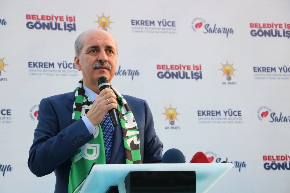 Kurtulmuş, Sakaryada Seçim İrtibat Bürosu Açılışına Katıldı