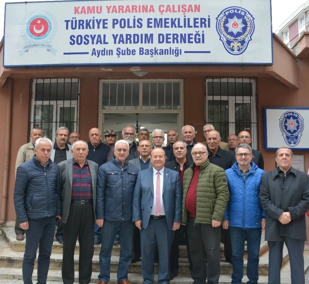 Özakcandan Türkiye Polis Emeklileri Derneği Ziyareti