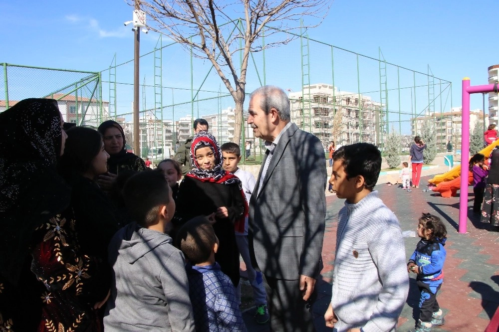 İmam Bakırdaki Parklar Daha Güvenli Hale Geldi