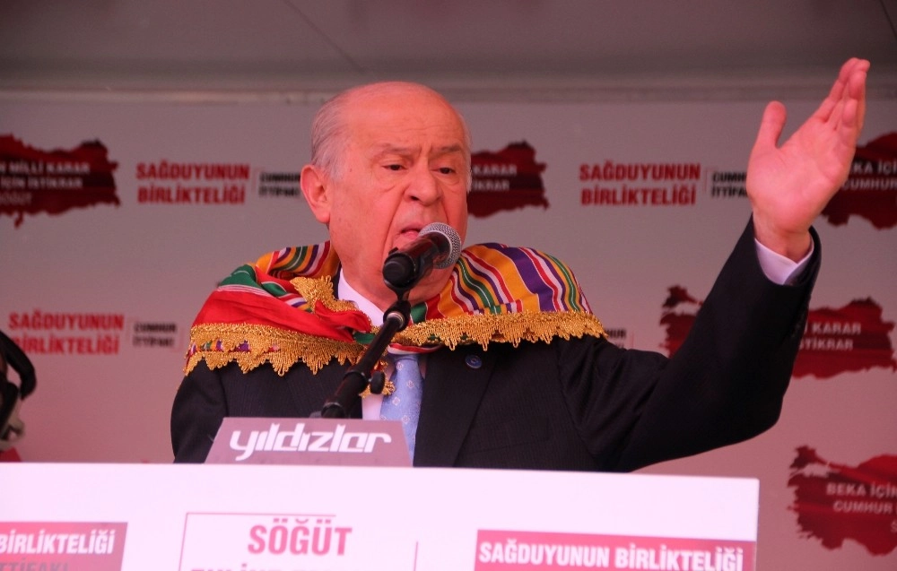 Mhp Lideri Bahçeli, Söğütten Chplilere Seslendi