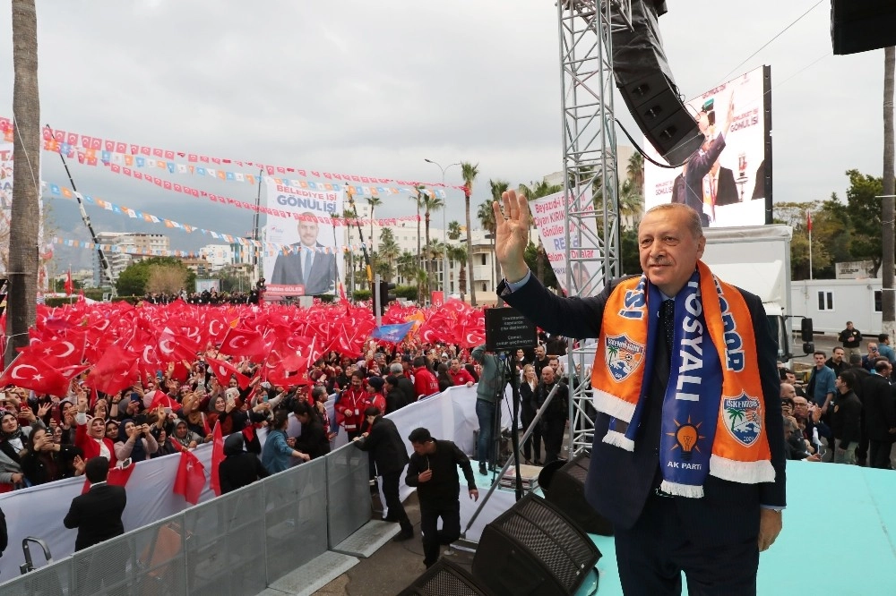 Erdoğan: "onlar Sırtını Kandile, Bizse Barış Şehri Hataya Yasladık" (2)