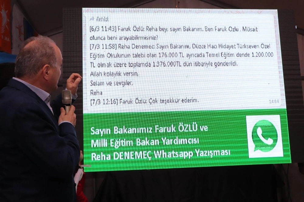 Başkan Adayı Özlü Bir Günde 1 Milyon 376 Bin Tl Para Getirdi