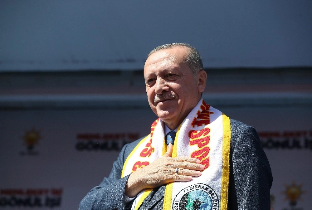 Cumhurbaşkanı Erdoğan Şırnakta