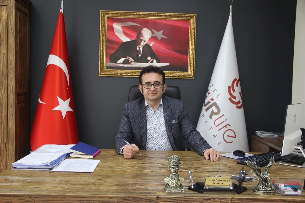 Özel Gürlife Hastanesi Başhekimi Dr. Ali Özdemirin Tıp Bayramı Mesajı