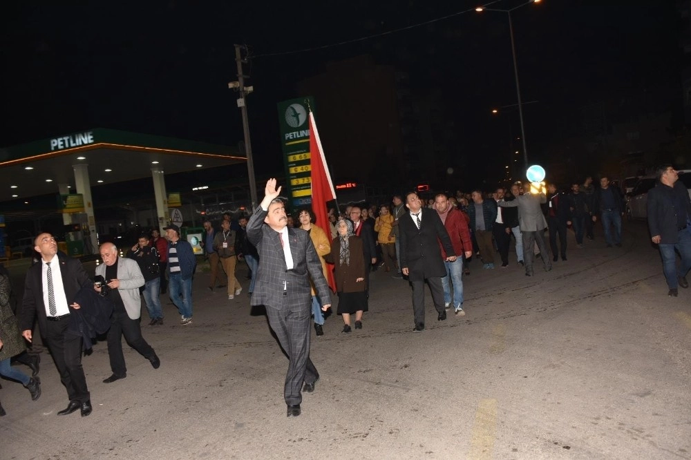 Cumhur İttifakı, Nazillide İlk Büyük Yürüyüşünü Gerçekleştirdi